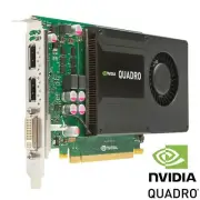 Video Card Graphics Nvidia Quadro K2000 2GB GDDR5 2 X Dp Dvi-D Editing