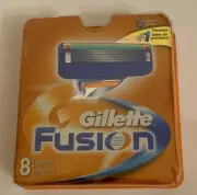 8ct Gillette Fusion Men's 5 Blade Razor Refill Cartridge - New