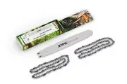 Cut Kit Number 8 Stihl 2 Chains With BAR for Chainsaw Msa 220
