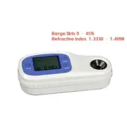 Laboratory Refractometer Juice Brix Tester Food Brix Refractometer wIth 45% Brix