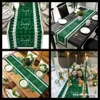 Buffalo PlaidLucky Clover Shamrock☘️ Table RunnerSt. Patrick's Day 72”x13”
