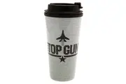 Top Gun Logo Travel Thermal Flask (Black/Grey) (One Size)