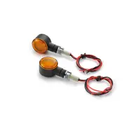 DAYTONA Corp. LED turn signal D-Light SOL, black, yellow glass
