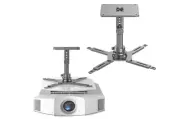 Large Projector Ceiling Mount with Adjustable Height and Extendable Arms, Projec