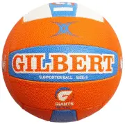 Gilbert Suncorp Super Netball Supporter Ball - Giants - Size 5