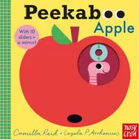 在飛比找蝦皮商城優惠-Peekaboo: Apple/躲貓貓 厚紙板鏡子遊戲書/C