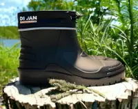 在飛比找樂天市場購物網優惠-【DI JAN】DI JAN 短筒野迷 百岳登山雨鞋 雨靴 