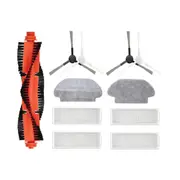 11PCS Replacement Accessories for Mi Robot Vacuum-Mop Pro STYTJ02YM 3C Vacuum Cleaner Main Side Bru