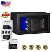 0.4 Cu.Ft Electronic Safe with Sensor Light - Secure Hidden Storage for Home