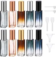 [Segbeauty] Perfume Container, 10 Pcs 10ml Glass Sprayer Fragrance Bottle, Luxury Perfume Spray Bottle Atomizer, Perfume Bottles Empty Refillable, Perfume Travel Bottle (Multiple Colors)