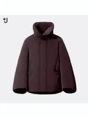 UNIQLO +J Hybrid Down Jacket Jil Sander size S (US XS) RED WINE JAPAN