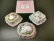 Set of 3 Franklin Mint, Le Cordon Bleu, 1986 Lamb Rabit & Goose EX Condition NEW