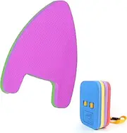 Back Float and Kickboard Set for Kids Bubble Belt Training Float Board ALKOY