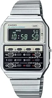 [Casio] Unisex Adult's CA500WE-7B Digital Watch, Silver, 43.2 x 34.4 x 8.2 mm