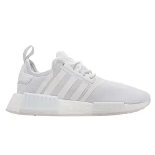 adidas 休閒鞋 NMD R1 Primeblue 女鞋 愛迪達 襪套 Boost避震 舒適 穿搭 全白 GX8313 [ACS 跨運動]