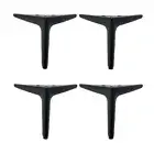 4Pcs Metal Legs Sofa Couch Legs Modern Triangular Dresser