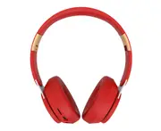 Bluetooth Wireless Foldable Headset with TF Card Socket HIFI Microphone Stereo - Red