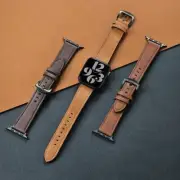 For Apple Watch Leather Band Ultra2&Ultra1 49mm Series1-9 38/40/42/44/45mm Strap