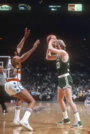 Larry Bird of the Boston Celtics NBA 1980's Basketball Photo 4