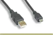 USB Type-A to Micro USB B Cable MICRO-B 6 IN