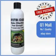 Aqua-Pics Crystal Clear Water Clarifier Pond Strength Clears Cloudy Water 500ml