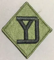 WW2 26th Infantry Division patch