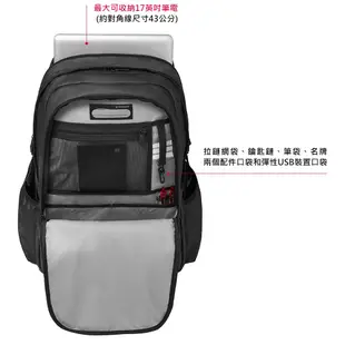 VICTORINOX 瑞士維氏 Altmont Original 17吋豪華型電腦後背包