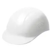 Erb Safety Bump Cap,Baseball,Pinlock,White 67 Erb Safety 67 720609191113 White