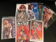 Sirius Comics Dawn #1-6 + Drama+Rare Japanese Edition Signed+Tears of Dawn Vol 2