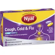 Nyal Tablets Cold And Flu 18 Day & 6 Night 24 pack