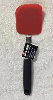 Oxo Good Grips Soft-Handled Cookie Spatula - Red Silicone 9 1/2" L