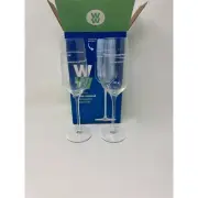 Weight Water Portion Control Champagne Glass Set NEW