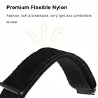 Wristband For Fitbit Versa 2 Nylon Fabric Wrist Bands Watch Band Strap