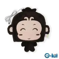 在飛比找ETMall東森購物網優惠-e-Kit 逸奇 冬天保暖用品 可愛小猴子 保暖滑鼠墊USB