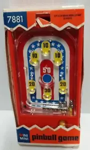 Vintage Epoch Mini Mini Game Series 7881 Pinball Game in Box (FC 204/2 D 1061)