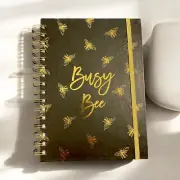 Busy Bee Spiral Journal Note Book