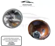 CLASSIC MINI SINGLE HALOGEN HEADLIGHT LAMP CONVERSION 7" H4 AUSTIN MORRIS COOPER