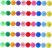 Totority 50pcs Raffle for Fun Lottery Games Party Game for Home Celebrations and Events Easy to Find and Reusable