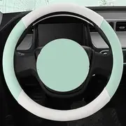 Steering Wheel Cover Interior for G-*o&lf 38Cm 15 Inch Cover Steering Wheel Car Steering Wheel Cover Microfiber Pu Leather Steering Wheel Case Steering Wheel Stuurhoes (Color : 6)