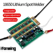 18650 Lithium Spot Welder Module Support for Farad Capacitor 5V w/ 3 Stage Pulse