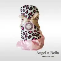 在飛比找蝦皮購物優惠-Angel n bella 經典彩豹花苞攜帶毯