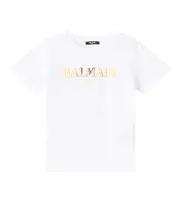 [Balmain Kids] Balmain Kids Cotton T-shirt Y 14 white