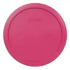 New Pyrex 7402-PC 6/7 Cup Fuchsia Pink Round Plastic Lid for Glass Dish