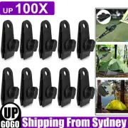10-100X Awning Tarp Tent Clips Canvas Clamps Heavy Camping Survival Grip Tool AU