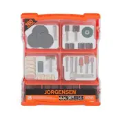 Jorgensen 160 Piece Rotary Tool Accessory Kit w/Case Dremel Compatible NEW