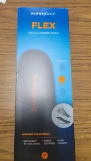 Superfeet Flex Insoles Size F Size Men 11.5-13 Women 12.5+