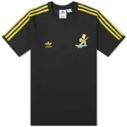 Men’s Adidas x The Simpsons 3-Stripes Tee Bart Skateboarding Size S