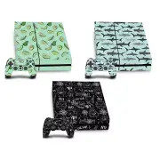ANDREA LAUREN DESIGN ART MIX VINYL SKIN DECAL FOR SONY PS4 CONSOLE & CONTROLLER