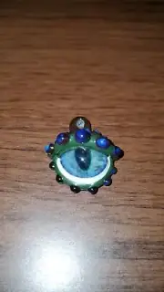 Don Tyler White Eye Pendant