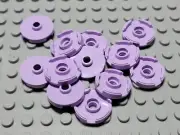 New LEGO Lot of 12 Lavender 2x2 Round Tiles with Center Stud
